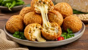 Resep Bola Tempe Mozzarella yang Renyah dan Meleleh