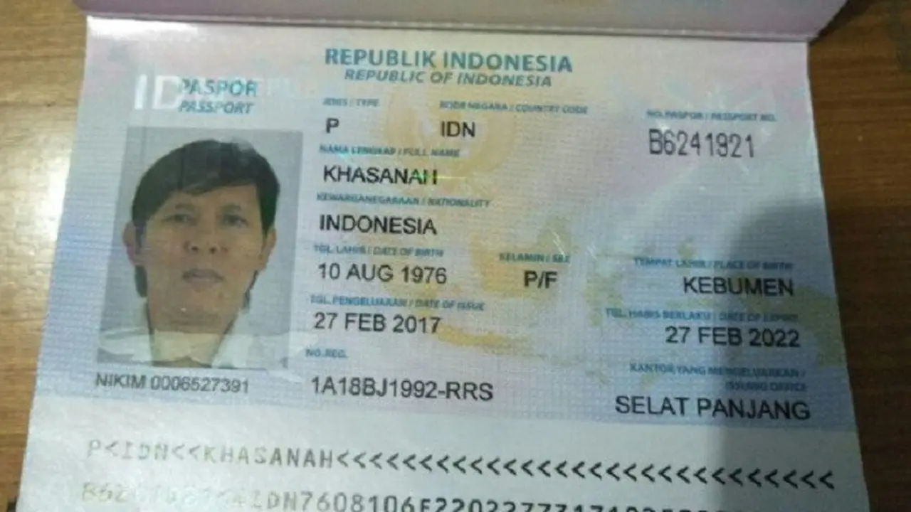 TKW Pembunuh Dua Warga Singapura