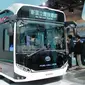 Bus Sora berbahan hidrogen tampil di Tokyo Motor Show. (Dok Toyota)