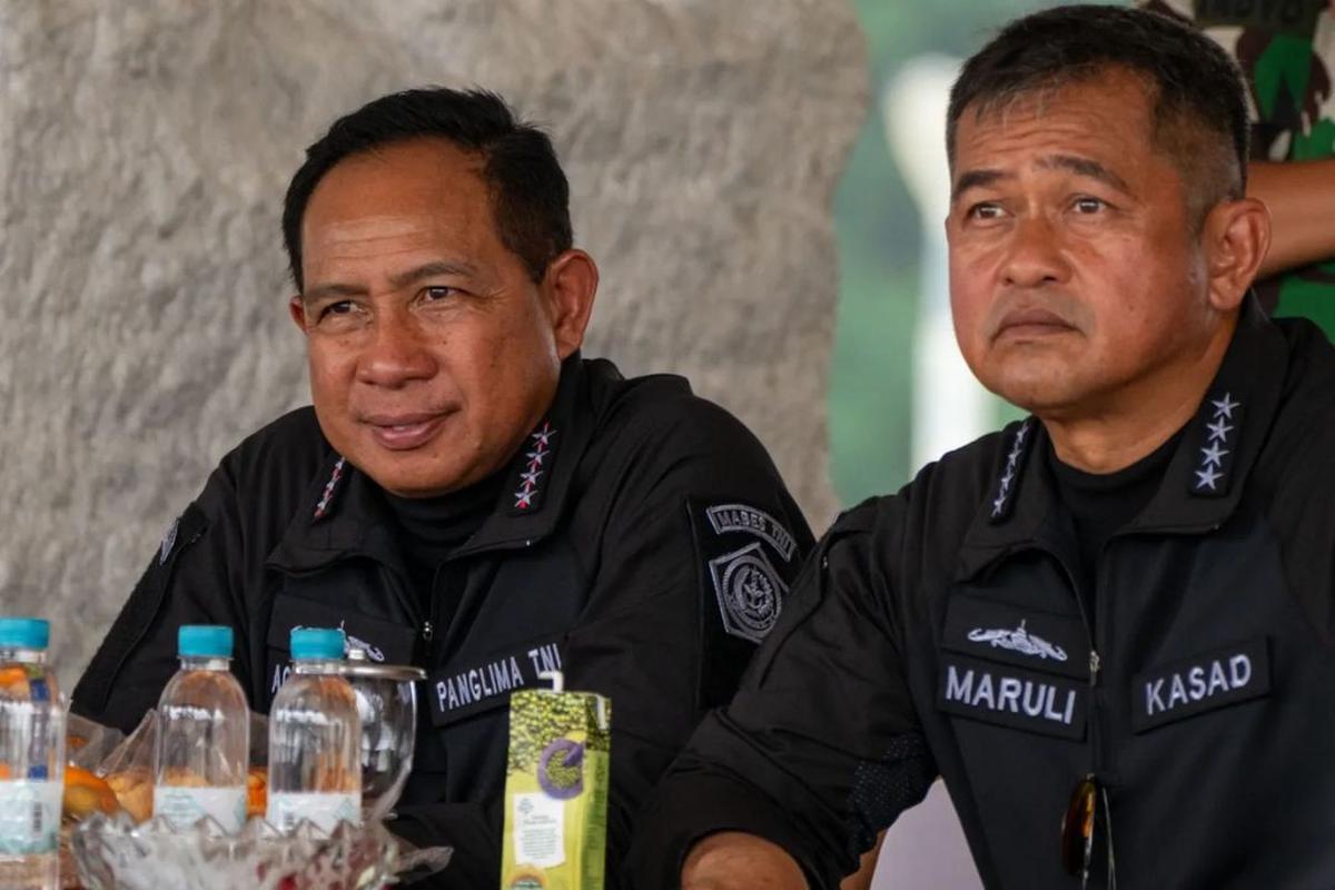 Momen Panglima TNI Cek Kesiapan Jelang HUT Ke-79 TNI