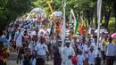 Sementara, Hari Raya Nyepi merupakan upacara peringatan Tahun Baru Saka. (Juni Kriswanto/AFP)