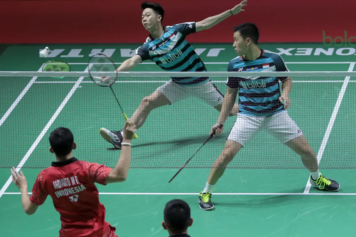 Kevin Sanjaya/Marcus Gideon, Fajar Alfian/Rian Ardianto, Indonesia Open 2018