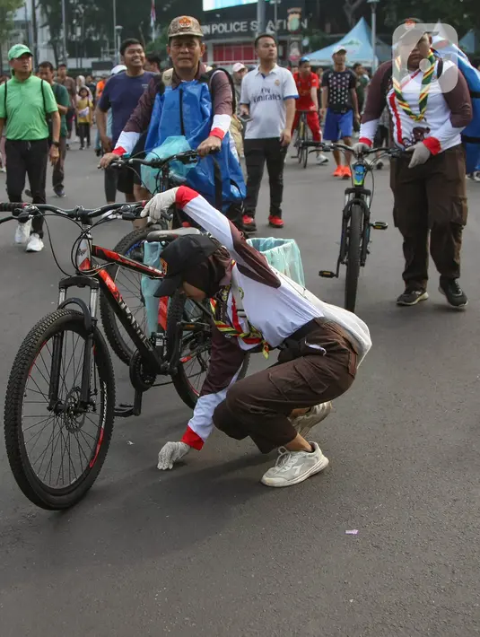 Kegiatan ini sekaligus untuk memperingati Hari Lingkungan Hidup Sedunia. (merdeka.com/Arie Basuki)
