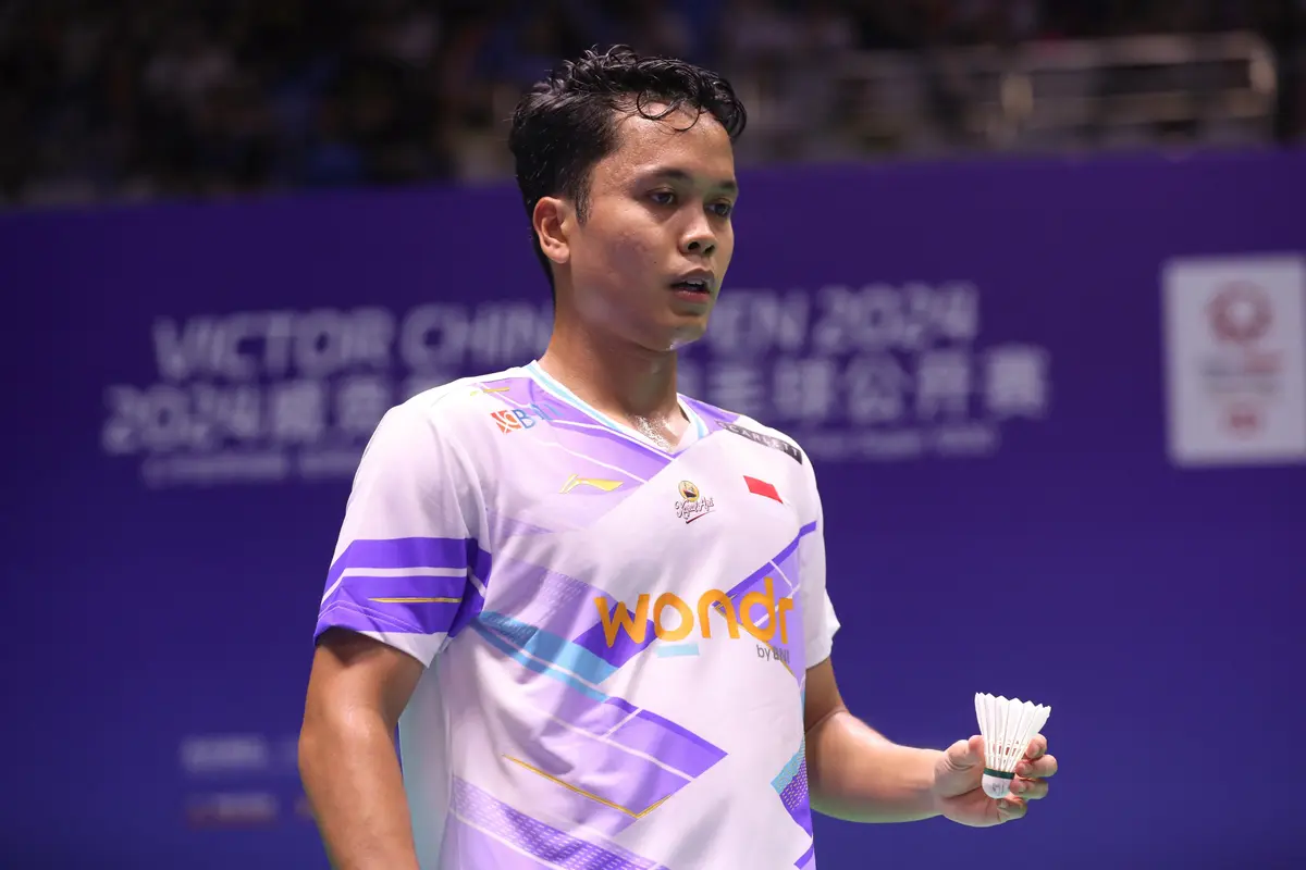 Anthony Sinisuka Ginting - China Open 2024 - Bulu Tangkis