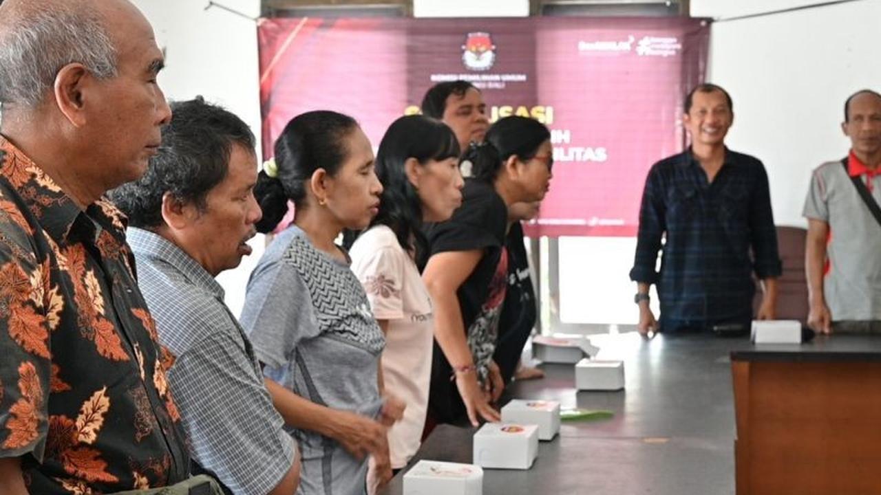KPU Bali Buka Peluang Disabilitas Terlibat Lebih Jauh di Pemilu 2029: Jadi Pokja Hingga Pantau Aksesibilitas