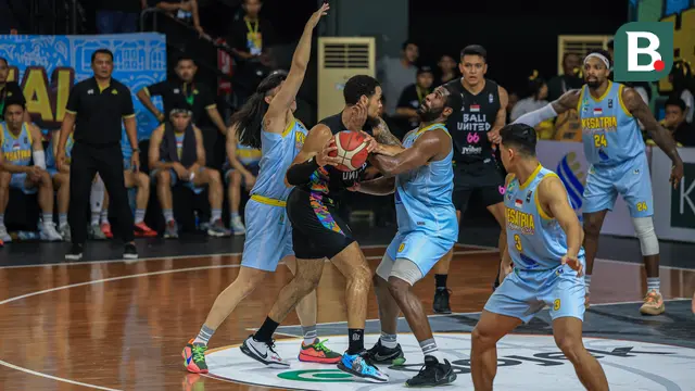 Kesatria Bengawan Solo vs Bali United, IBL 2024