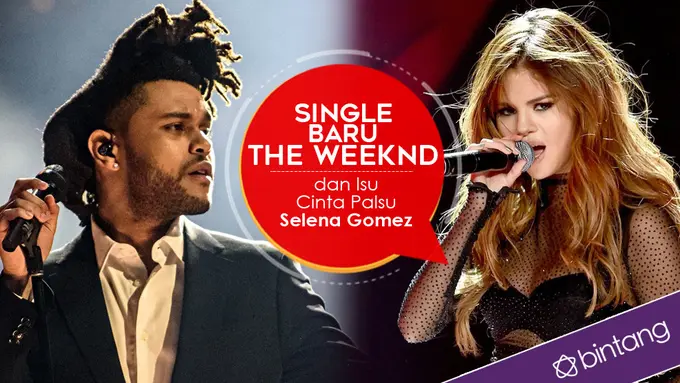 [Bintang] Infografis Selena Gomez dan The Weeknd