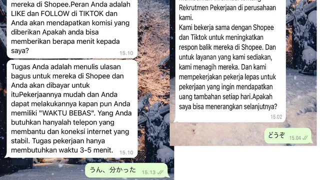 Chat Penipu Dikerjain Korbannya, Tetap Dibalas Meski Nggak Nyambung