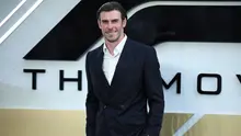 Gareth Bale berpose di karpet merah saat tiba di Premier Eropa F1 The Movie, di Cineworld Leicester Square, London pusat, pada 23 Juni 2025. (HENRY NICHOLLS/AFP)