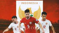 Timnas Indonesia - Calvin Verdonk, Sandy Walsh, Pratama Arhan (Bola.com/Adreanus Titus)