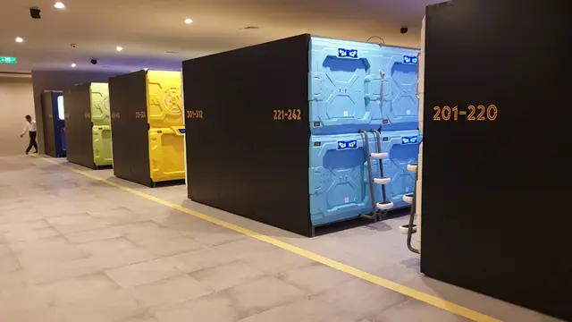 Terminal 2 Soekarno Hatta Kini Punya Hotel Kapsul Berdesain Futuristis, Berapa Biayanya?