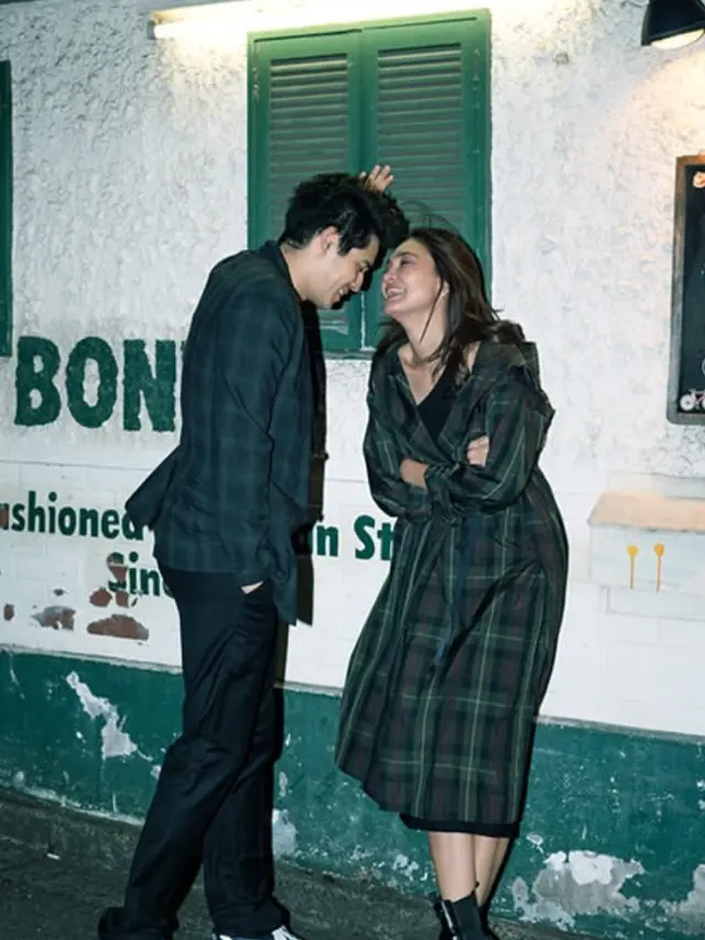 Luna Maya Tampil Serasi Maxime. [@lunamaya]