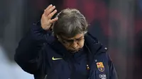 Ini Penyebab Pelatih Barcelona Diusir Wasit