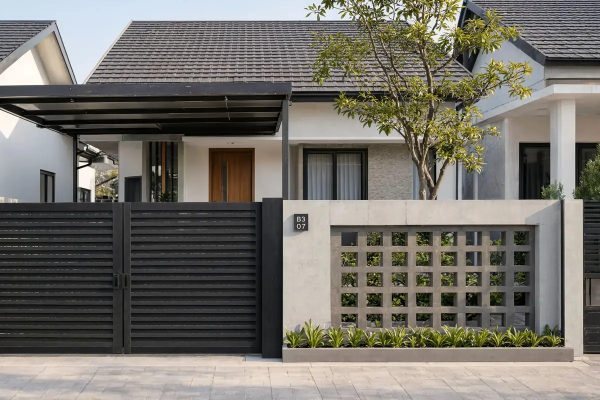Pagar Carport