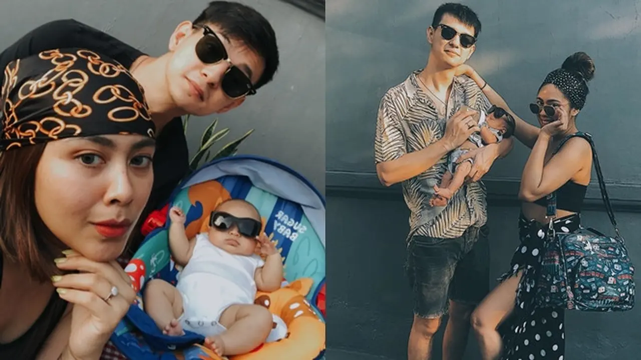 6 Potret Keluarga Kecil Marcell Darwin dan Nabila Faisal, Penuh Kehangatan