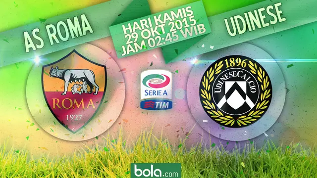 AS Roma Vs Udinese