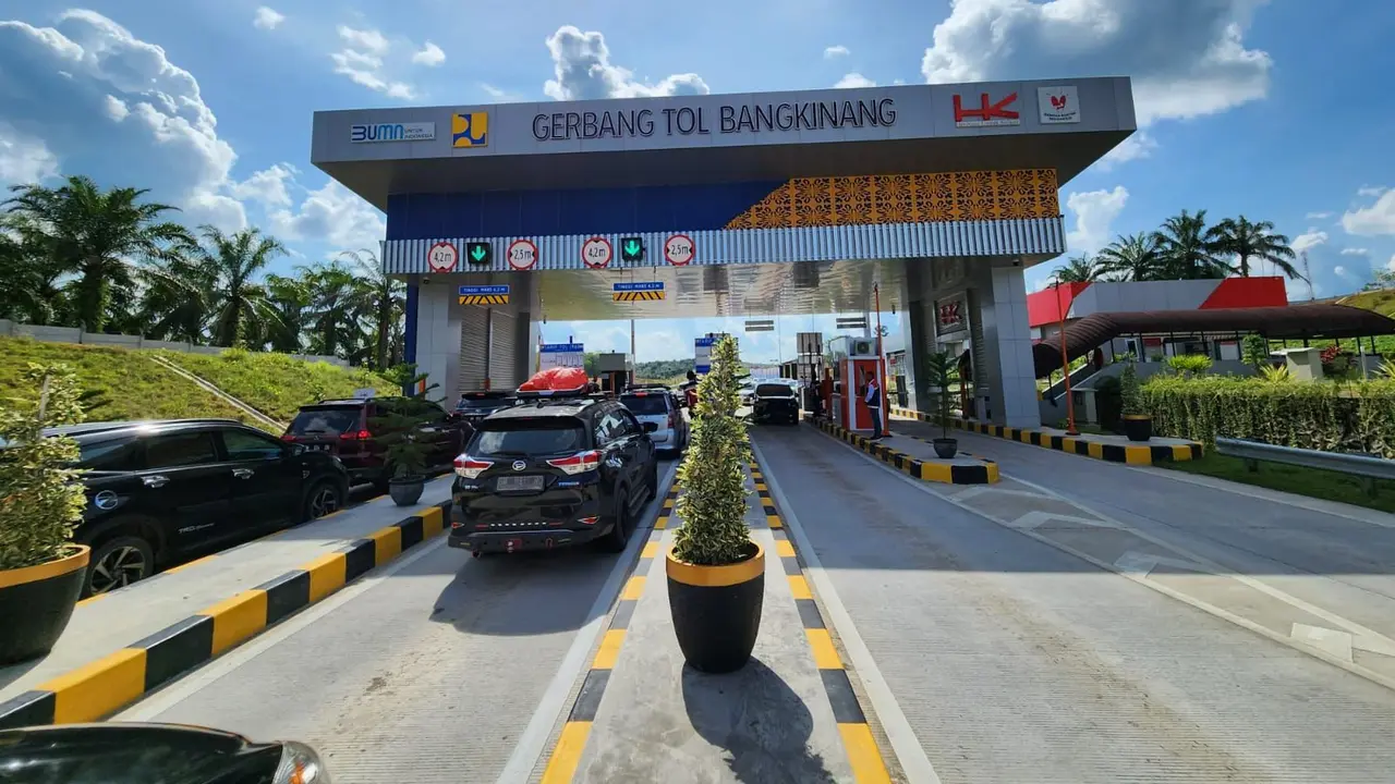 Gerbang Tol Bangkinang