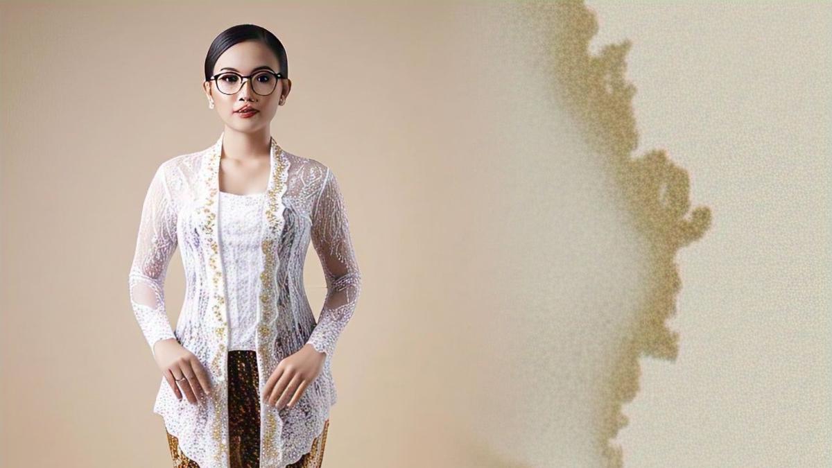 7 Potret Model Kebaya Simple Modern untuk Pesta Pernikahan, Kombinasi Ini Bikin Nyaman dan Tampil Percaya Diri