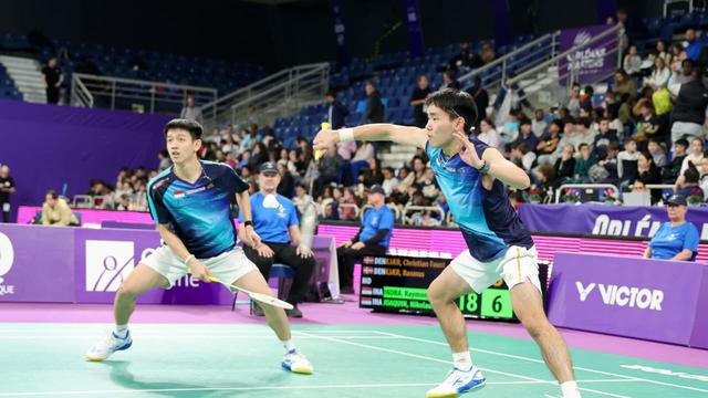 Raymond Indra/Nikolaus Joaquin - Orleans Masters 2026 - Bulu Tangkis