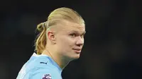 Erling Haaland Melengos Ditegur Pep Guardiola saat Blank Melawan Leeds United