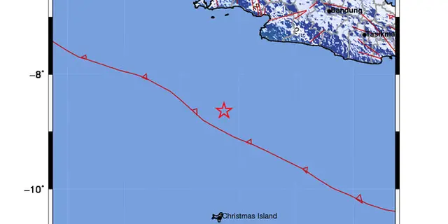Gempa Magnitudo 5,2 Guncang Bayah Banten