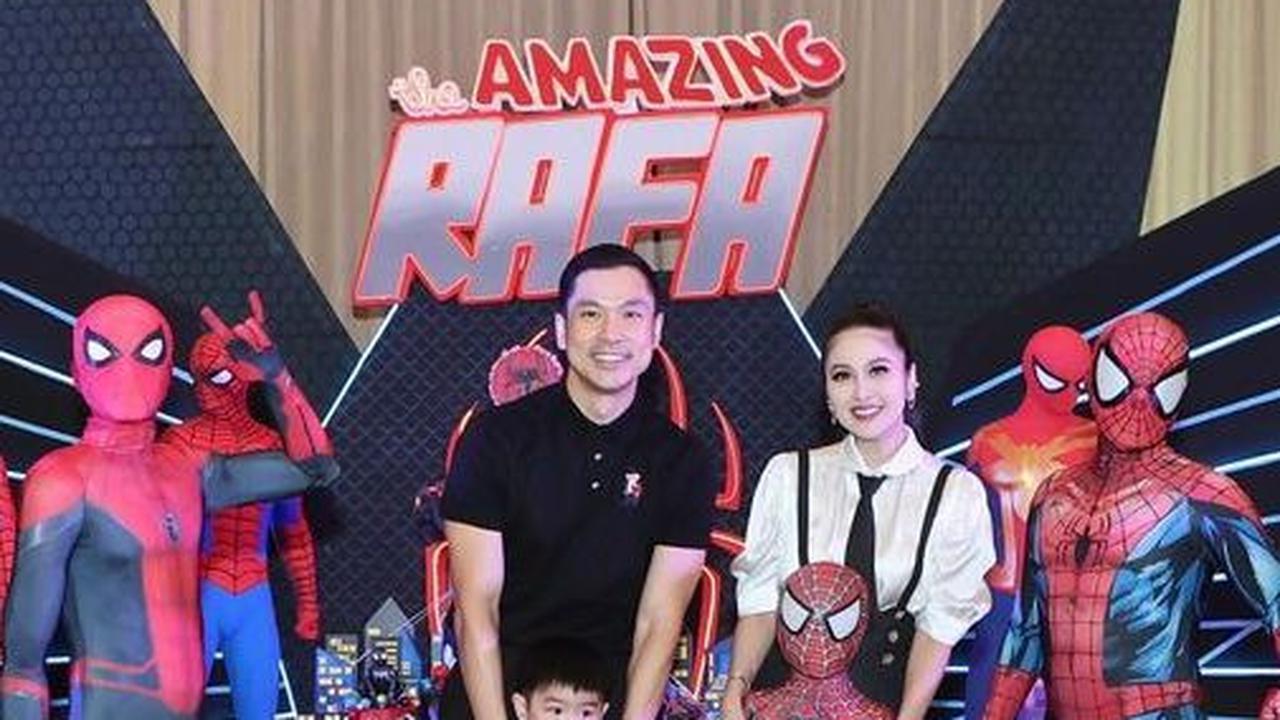 Bertema Spider Man, ini 10 Potret Ultah Raphael Moeis Anak Sandra Dewi Digelar Mewah di Jakarta