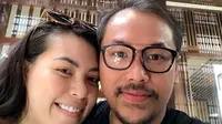 Sammy Simorangkir dan istrinya, Viviane (Instagram/sammysimorangkir)