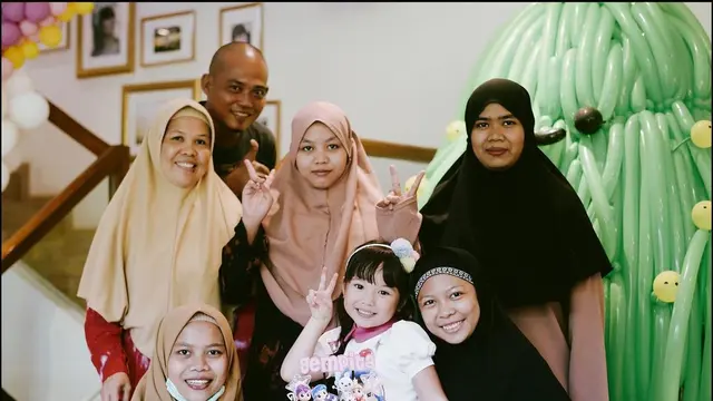 6 Momen Ulang Tahun Gempi yang ke-6, Gisel dan Gading Kompak Beri Kejutan