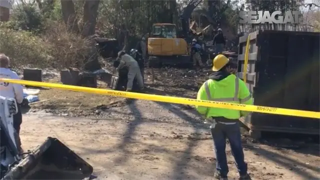 Rumah yang terletak di pinggiran kota Maryland segera di lelang oleh Petugas setelah sebelumnya terjadi ledakan kuat. 