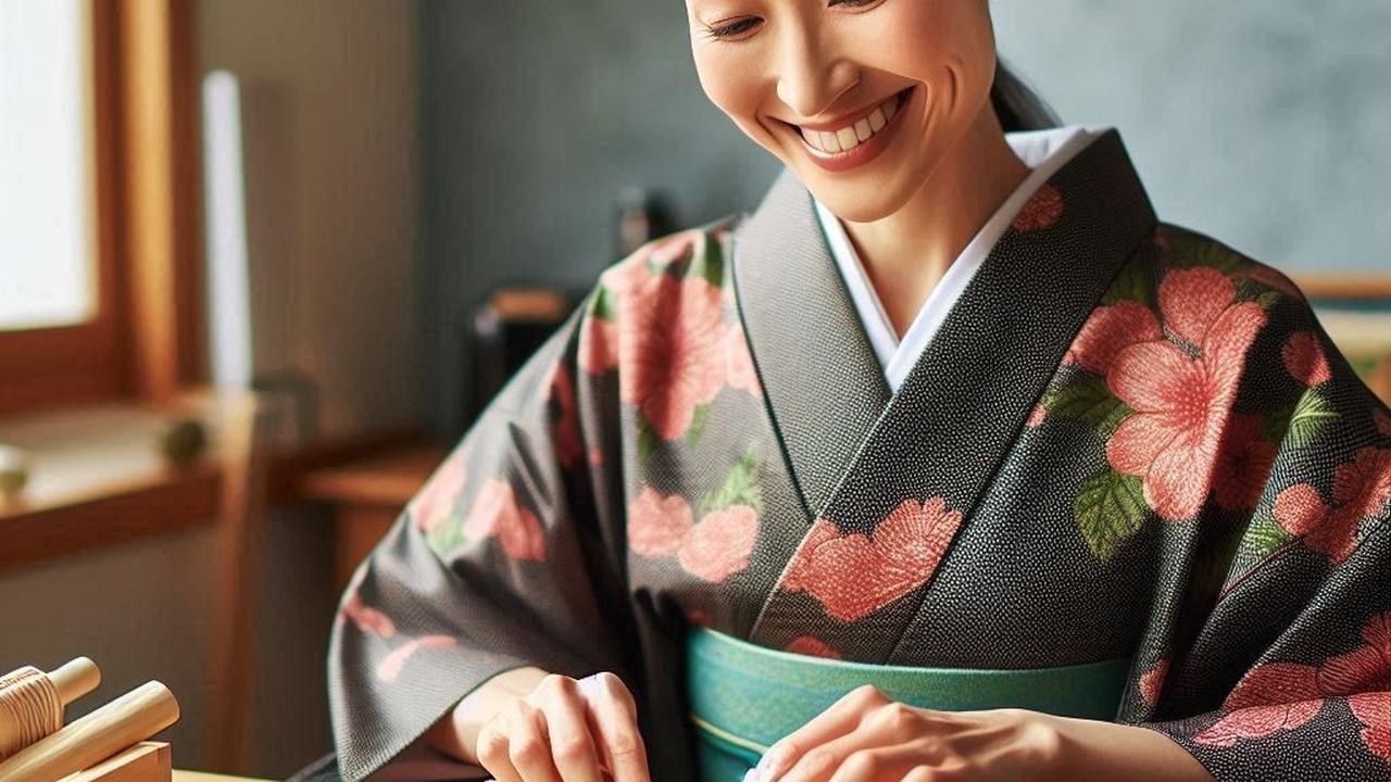 Ilustrasi Membuat Kimbab dan Sushi