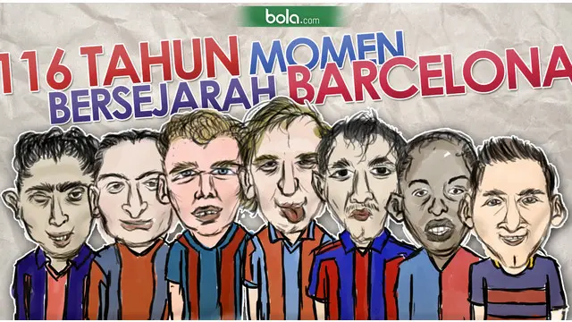 Video yang berisi foto momen klasik dan bersejarah klub Barcelona dari tahun 1899 hingga 2015. Mulai dari Joan Gamper hingga Lionel Messi. Sumber foto dari FCBarcelona.com.