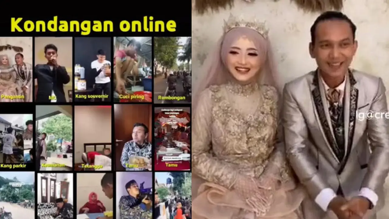 Viral Kondangan Online Ala Warganet, Bikin Ketawa Ngakak