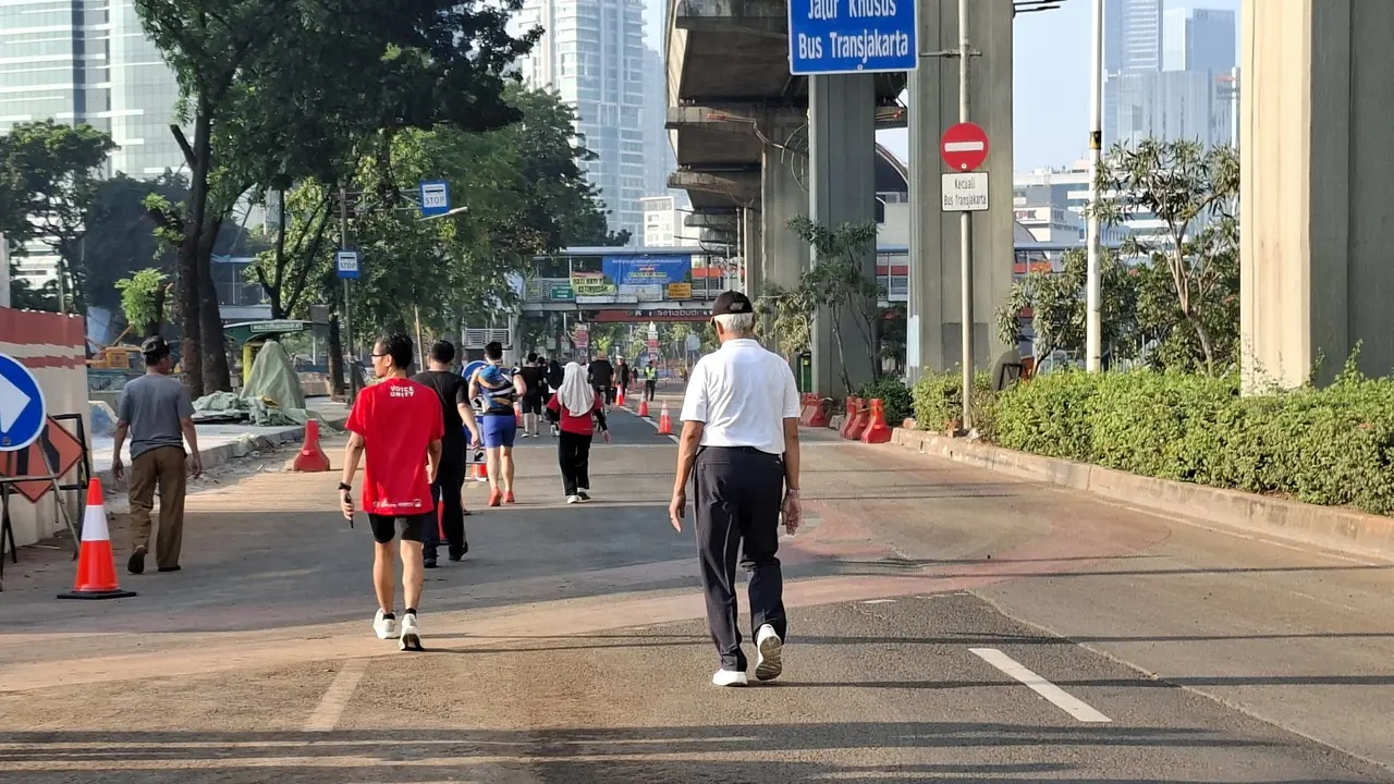 Suasana di CFD Rasuna Said