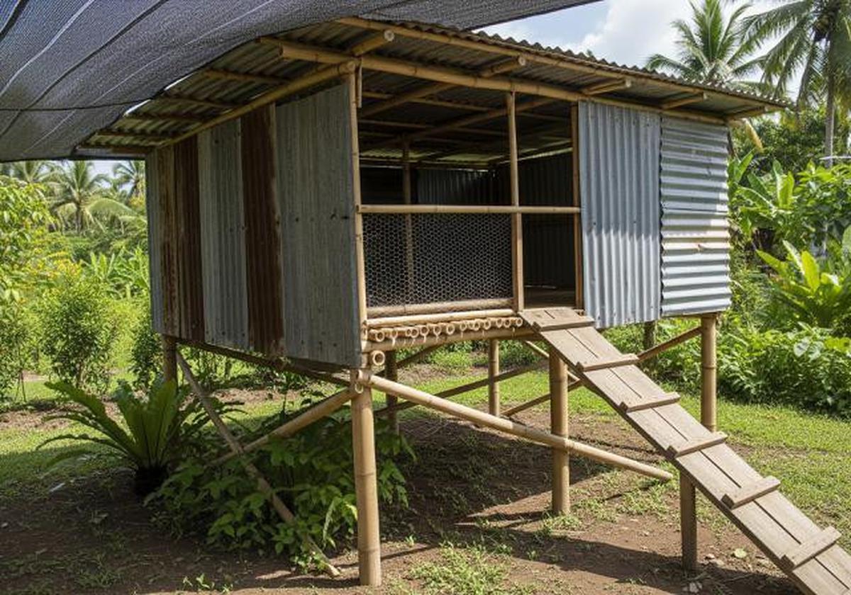 5 Desain Kandang Ayam dari Seng Bekas Sederhana, Hemat Biaya dan Ramah Lingkungan