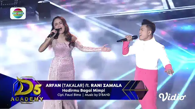 Arfan (Takalar) Ketika Tampil berduet dengan Rani Zamala
