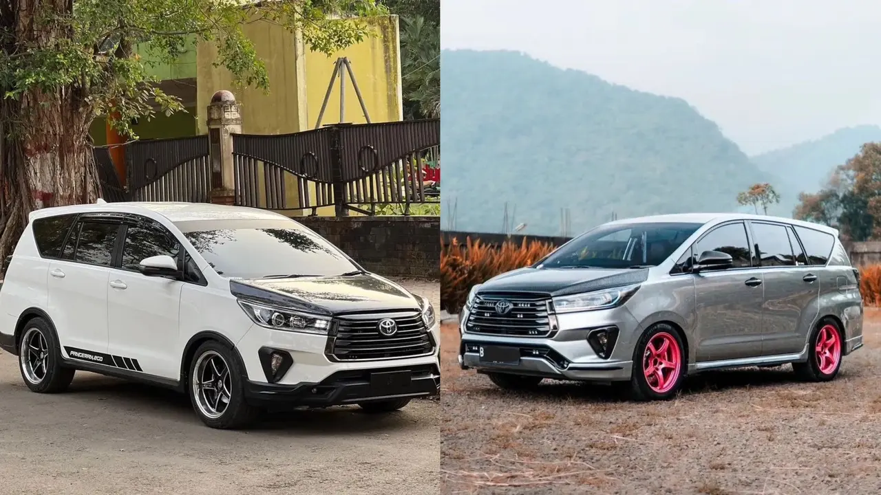 10 Potret Modifikasi Innova Diesel Khas Cumi Darat, Si Bongsor yang Bisa Berlari Kencang
