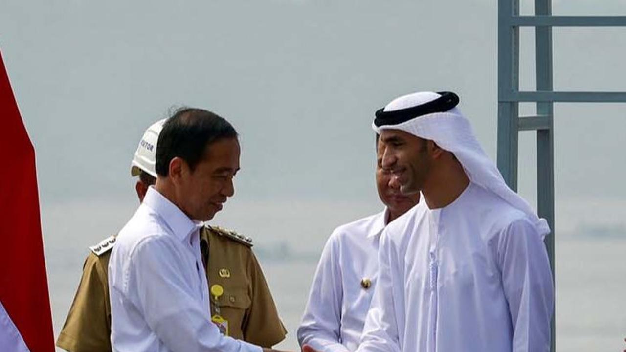 Menurut Jokowi, PLTS ini termasuk dalam salah satu PLTS terbesar di kawasan Asia Tenggara, bahkan dunia. Bay Ismoyo / AFP
