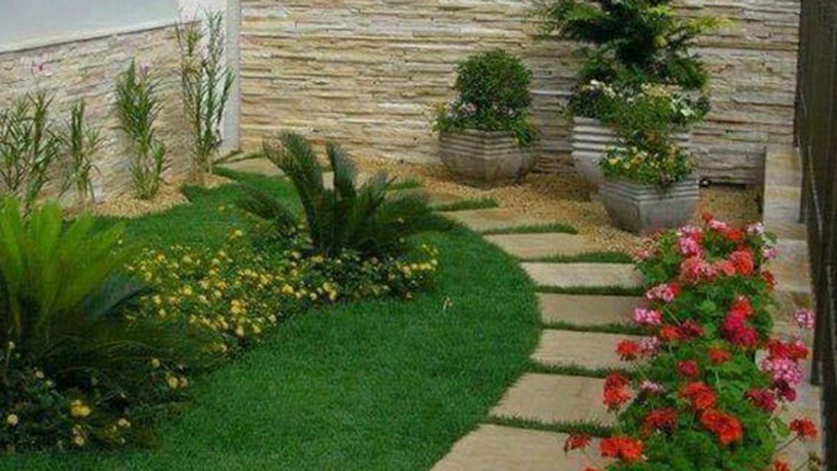 10 Inspirasi Taman Simpel Namun Indah Untuk Halaman Rumah Sempit
