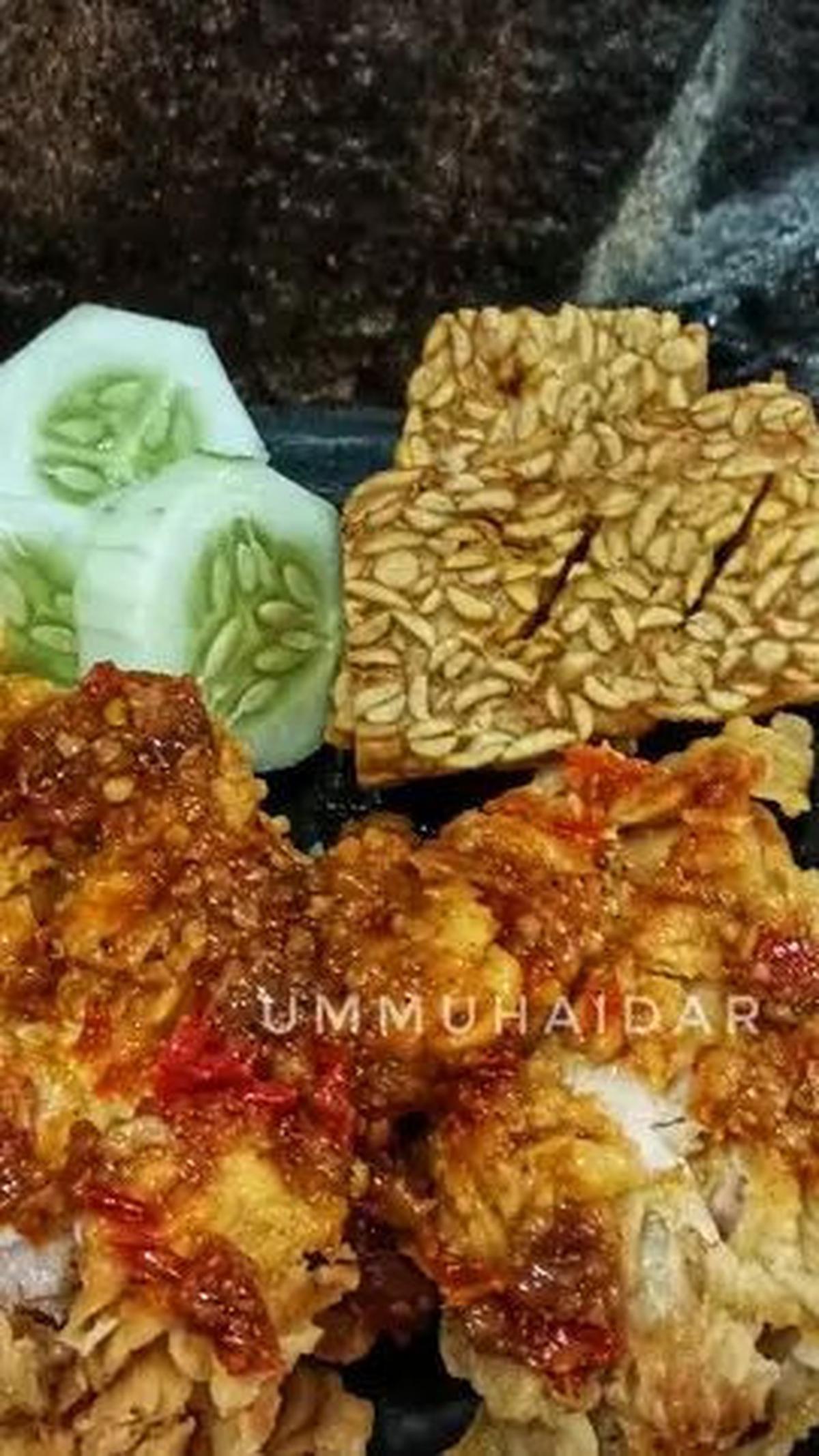 6. Ayam Goreng KFC Geprek Sambal Bawang