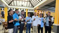 Tim Kampanye Daerah Kota Tangerang menggelar Nobar debat perdana Calon Wakil Presiden di Aula Modernland Kota Tangerang. (Ist)