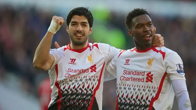 Luis Suarez dan Daniel Sturridge