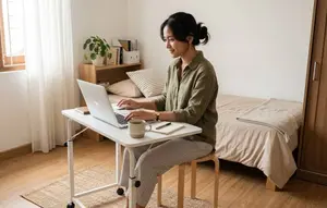 Hemat Tempat, Ini Rekomendasi Meja Laptop Portable untuk Kos-Kosan Minimalis