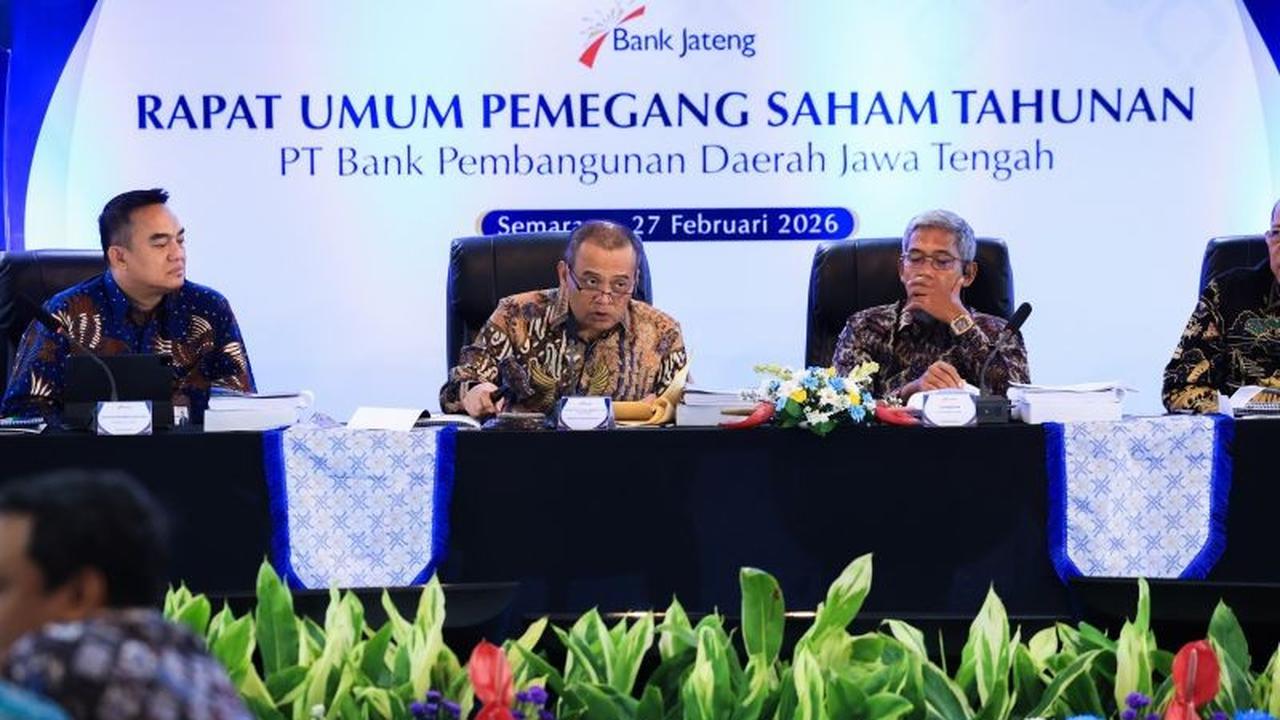 Bank Jateng Raih Laba Rp1,4 Triliun pada 2025, Terkukuh sebagai BPD Tersehat Nasional