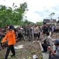 Tim gabungan yang terdiri dari TNI/Polri, BPBD dan sejumlah relawan melakukan asesmen dan pendataan terhadap korban angin puting beliung di Kabupaten Bondowoso (Istimewa)