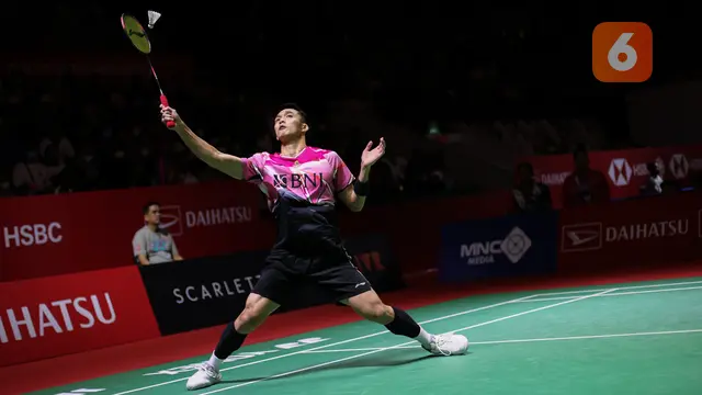 Foto: Perempat Final Indonesia Masters 2023 Dibuka dengan Drama Kemenangan Jonatan Christie dan Kekalahan Bagas/Fikri