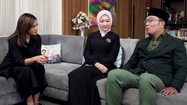 Najwa Shihab, Atalia Praratya, dan Ridwan Kamil. (Foto: Dok. YouTube Mata Najwa)