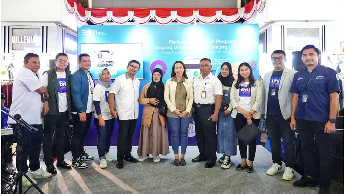 Gara-Gara Bertransaksi Pakai Pakai EDC BRI dan QRIS BRI, Pedagang dan Pembeli di Tanah Abang Ini Ketiban Rezeki