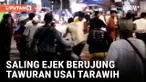 Malam Puasa Pertama, Puluhan Remaja Malah Tawuran di Depan Islamic Center Koja