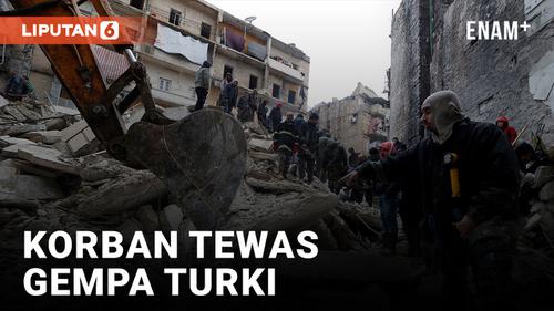 VIDEO: Presiden Turki Update Korban Gempa Turki yang Tewas Capai 21 Ribu Orang