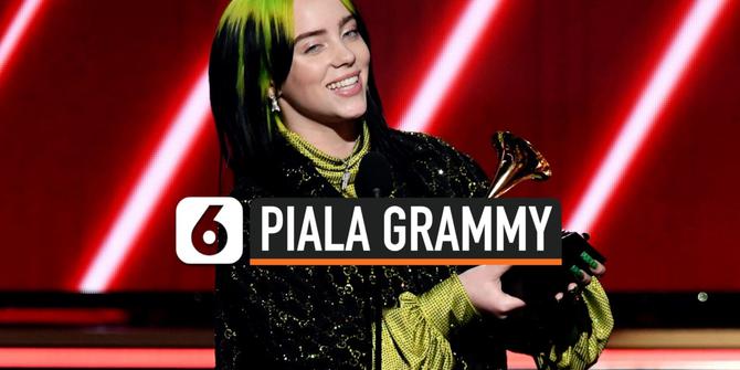 VIDEO: Billie Eilish Sabet 5 Piala di Grammy Awards 2020